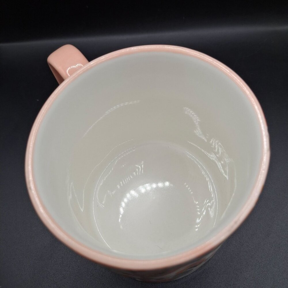 Floral Ceramic Mug By Bella Dimpled Floral Collection 10 Strawberry Street - Picture 5 of 6